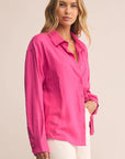 Island Pink Alfie Button Up Shirt