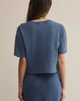 Vintage Indigo On The Go Jersey Denim Tee