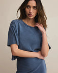 Vintage Indigo On The Go Jersey Denim Tee