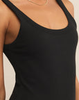 Black Iconic Bodysuit
