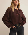 Sandalwood Looking Glass Polo Sweater