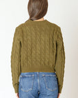 Evergreen Flora Cardigan