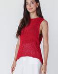 Cherry Knit Top