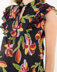 Sandra Floral Blouse