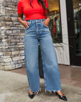 Doheny Ayla Raw Hem Crop Denim