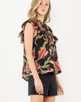 Sandra Floral Blouse