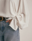 Ivory Making Me Blush Top