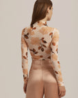 Bare Roses The Sheer Fantasy Top