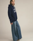 Navy Collegiate Hoodie