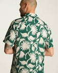 Green Champally Floral Riviera Cabana Shirt
