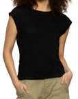 Black Charisma Dolman Mesh Tee