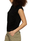 Black Charisma Dolman Mesh Tee