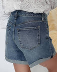 Freedom Taylor High Rise Raw Hem Short