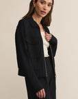 Black Escape Fleece Jacket