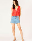 Scarlet Sweet Scape Top