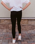 Black Donna High Rise Fab Ab Denim
